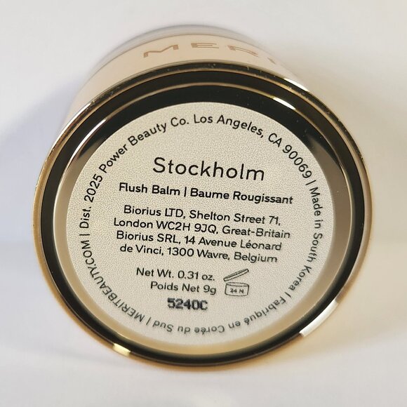 Merit Flush Balm Stockholm Cheek Color 0.31 oz New In Box - Picture 2 of 8